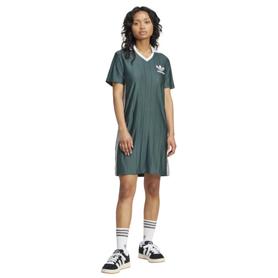 Adidas Γυναικείο φόρεμα Adicolor 3-Stripes Pinstripe Dress